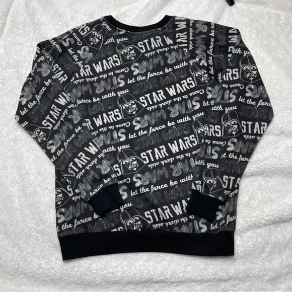 Star Wars black sweatshirt size small Darth‎ Vader - Picture 4 of 5